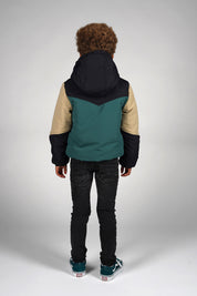 JOSHUA multi-colour jacket -zwart-