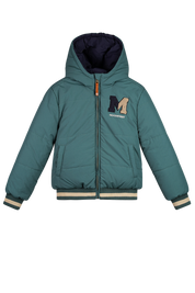 JAMIE reversible jacket -groen-