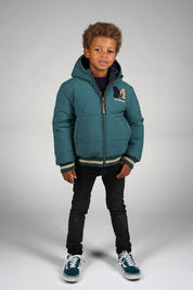 JAMIE reversible jacket -groen-