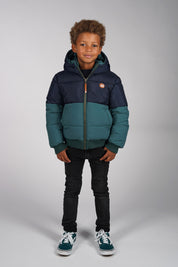 JAMIE reversible jacket -groen-