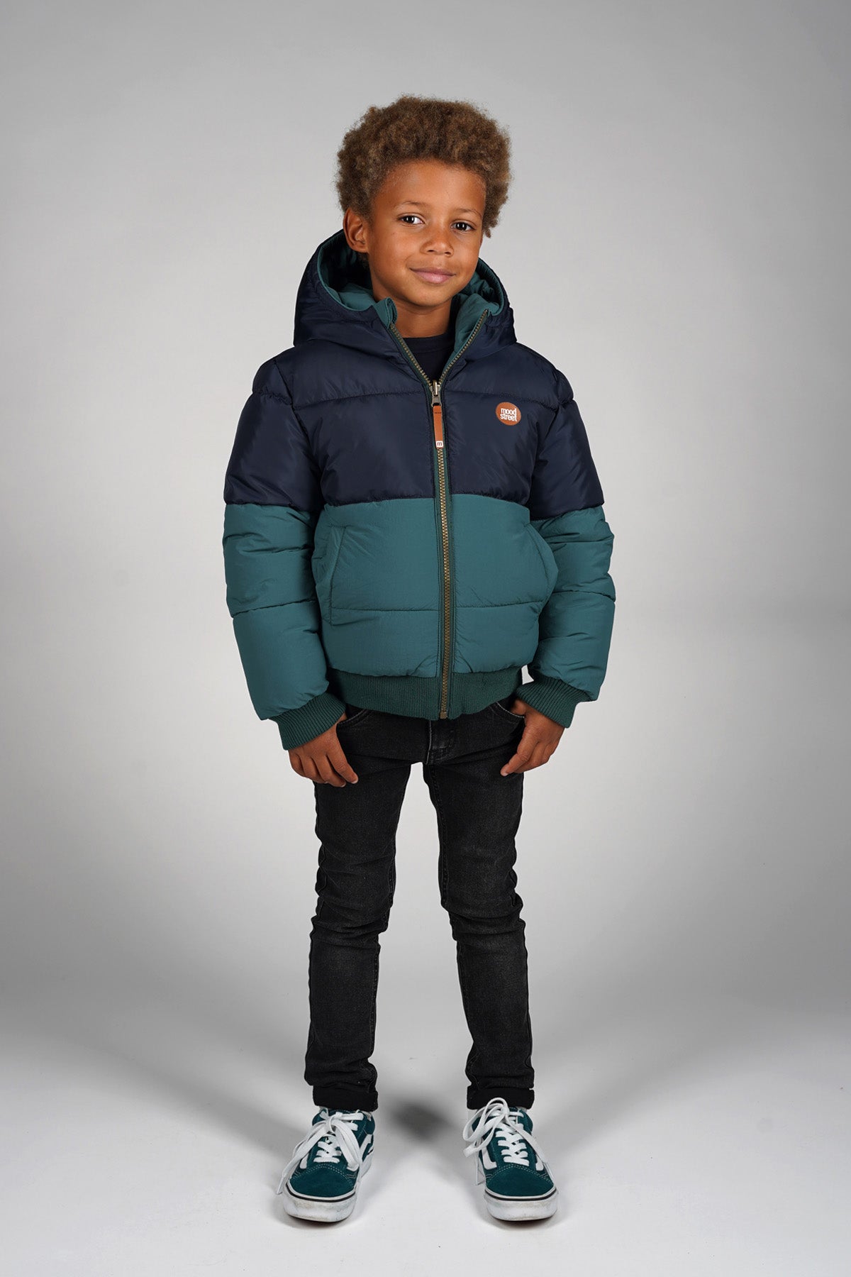 JAMIE reversible jacket -groen-