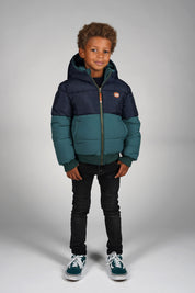 JAMIE reversible jacket -groen-
