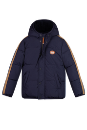 JEFF two-tone bomber -blauw-