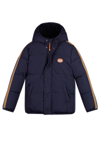 JEFF two-tone bomber -blauw- - Navy / 98