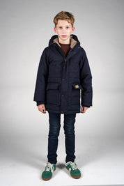 JASPER winter parka -blauw-