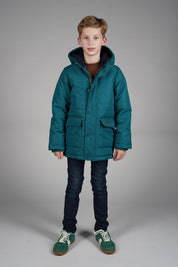 JASPER winter parka -groen-