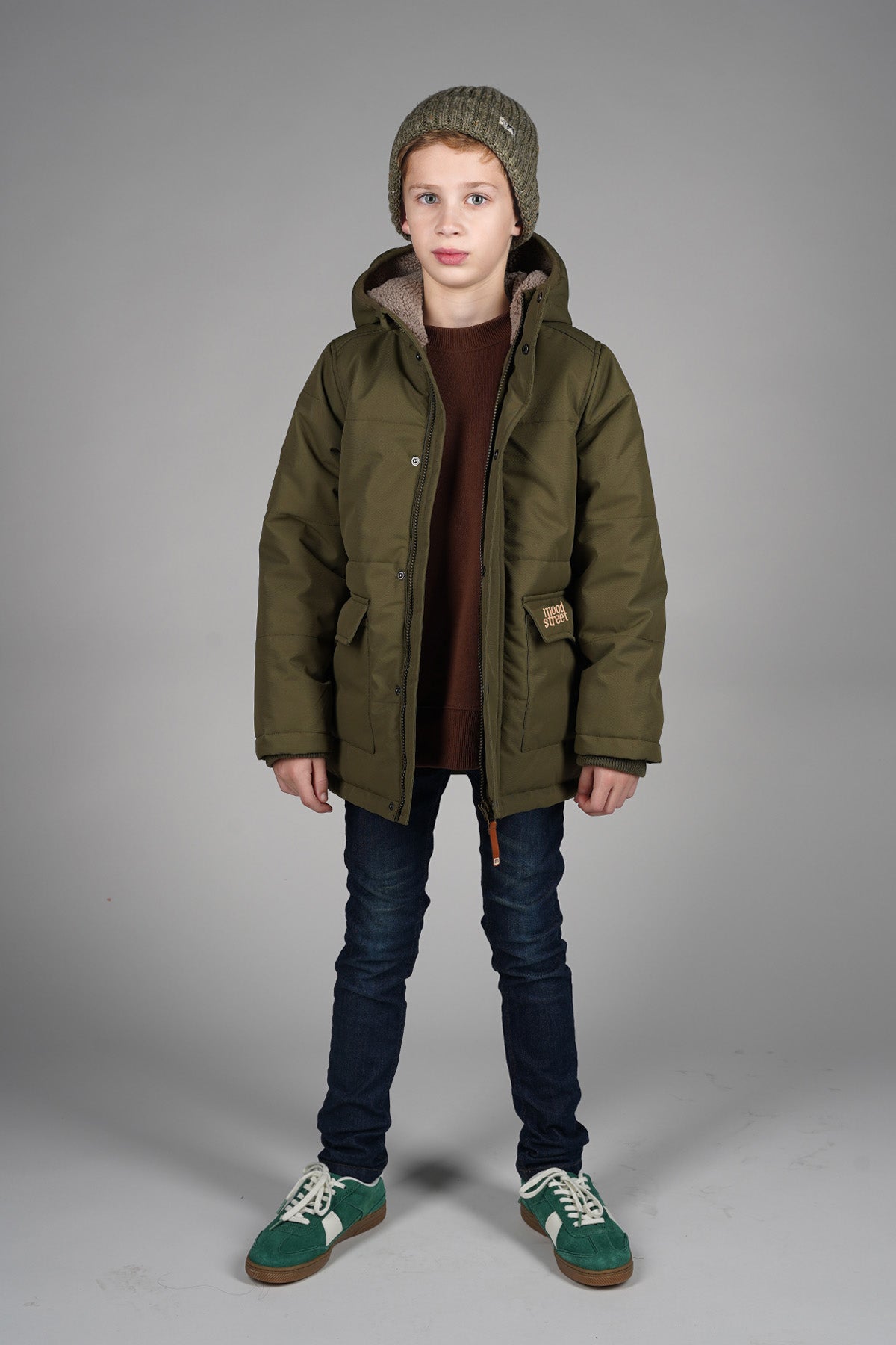 JASPER winter parka -khaki-