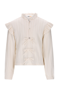 AKIRA blouse  -off-white- - Warm White / 86-92