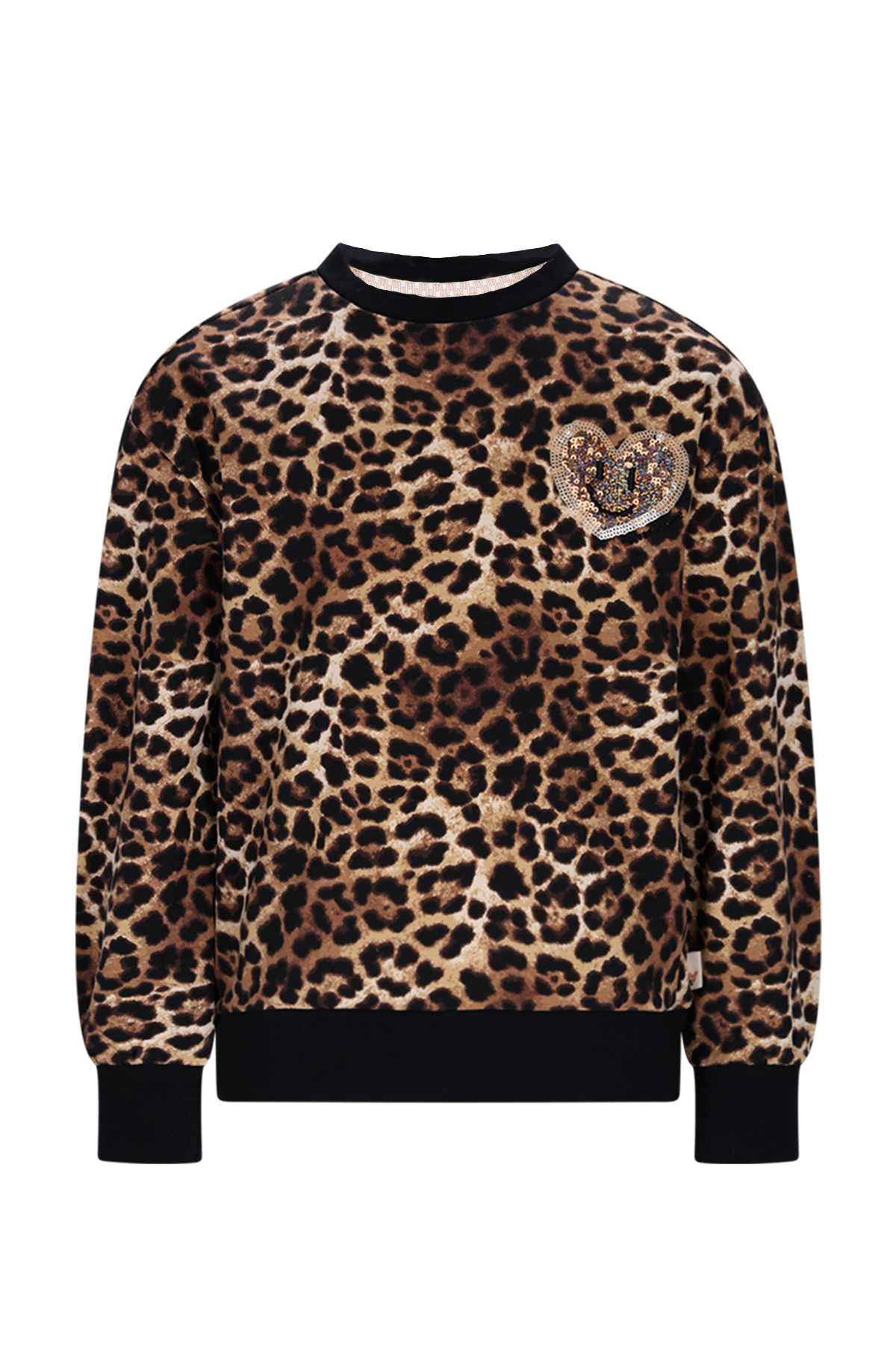 SKY print sweater -luipaard-
