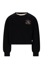 SOTA cropped sweater -zwart-