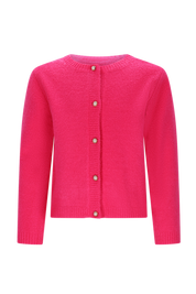 VIVA gebreid vestje -neon roze-