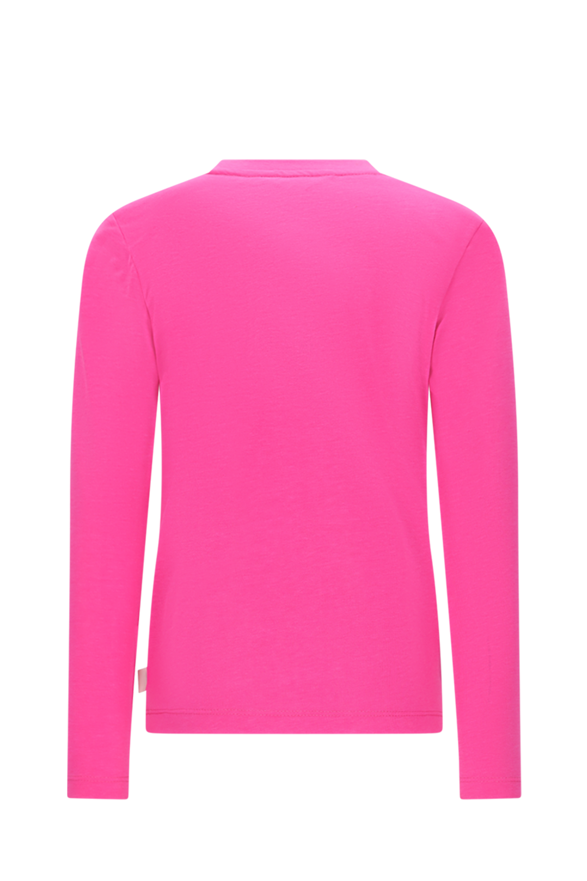 LILLY glitterprint longsleeve -neon roze-