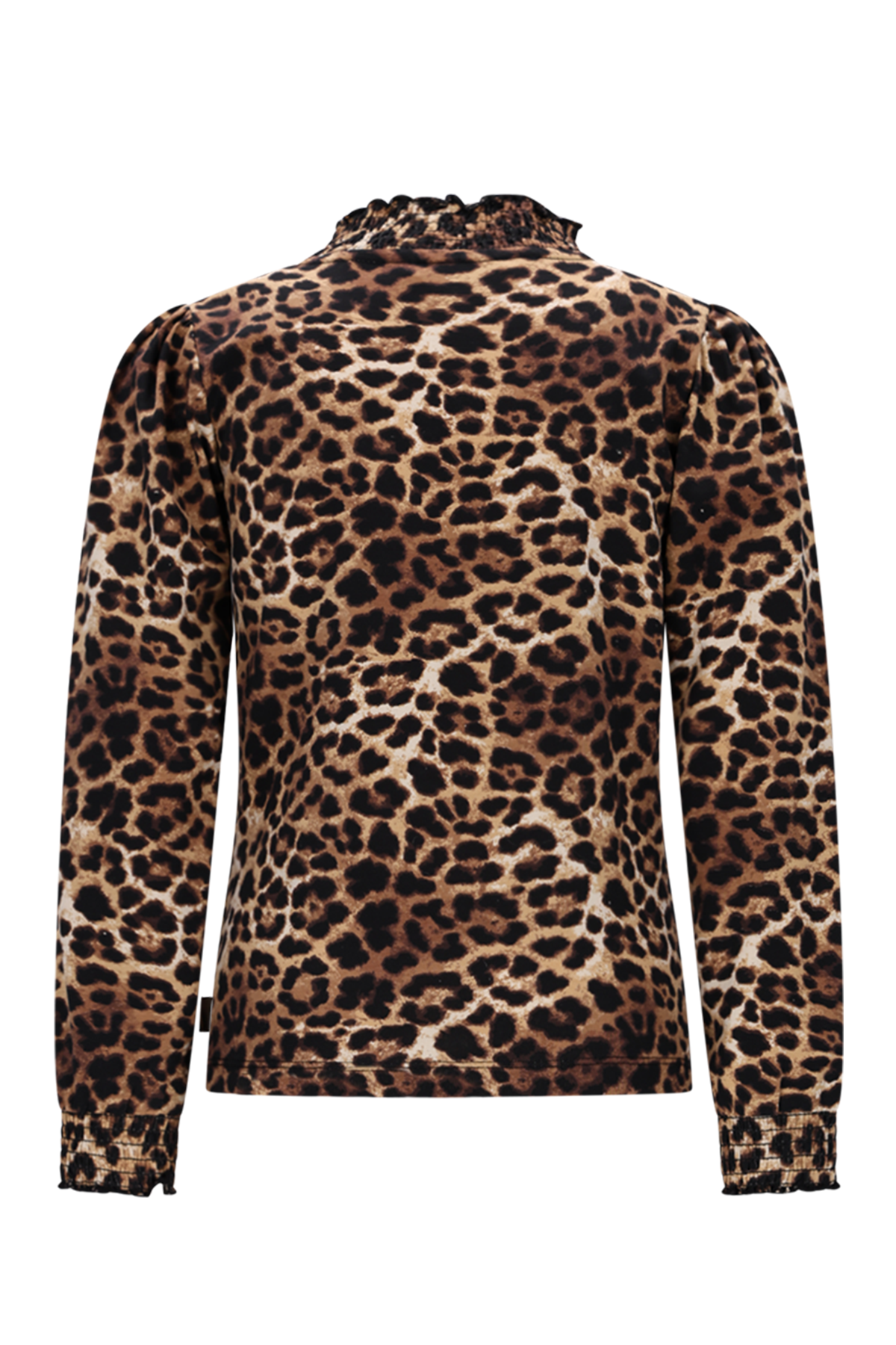 LAURE smock longsleeve -luipaard-