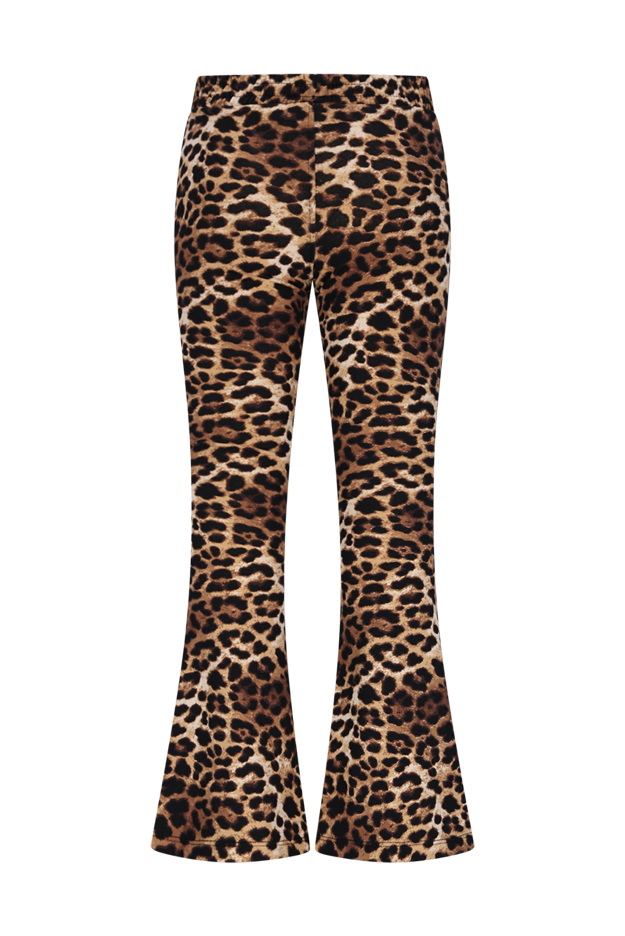 BIBI flared pants -luipaard-