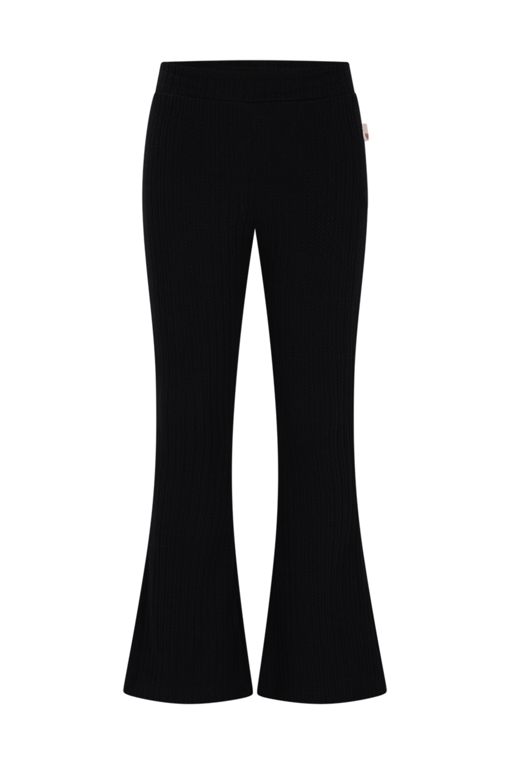 BESS flared pants -zwart-