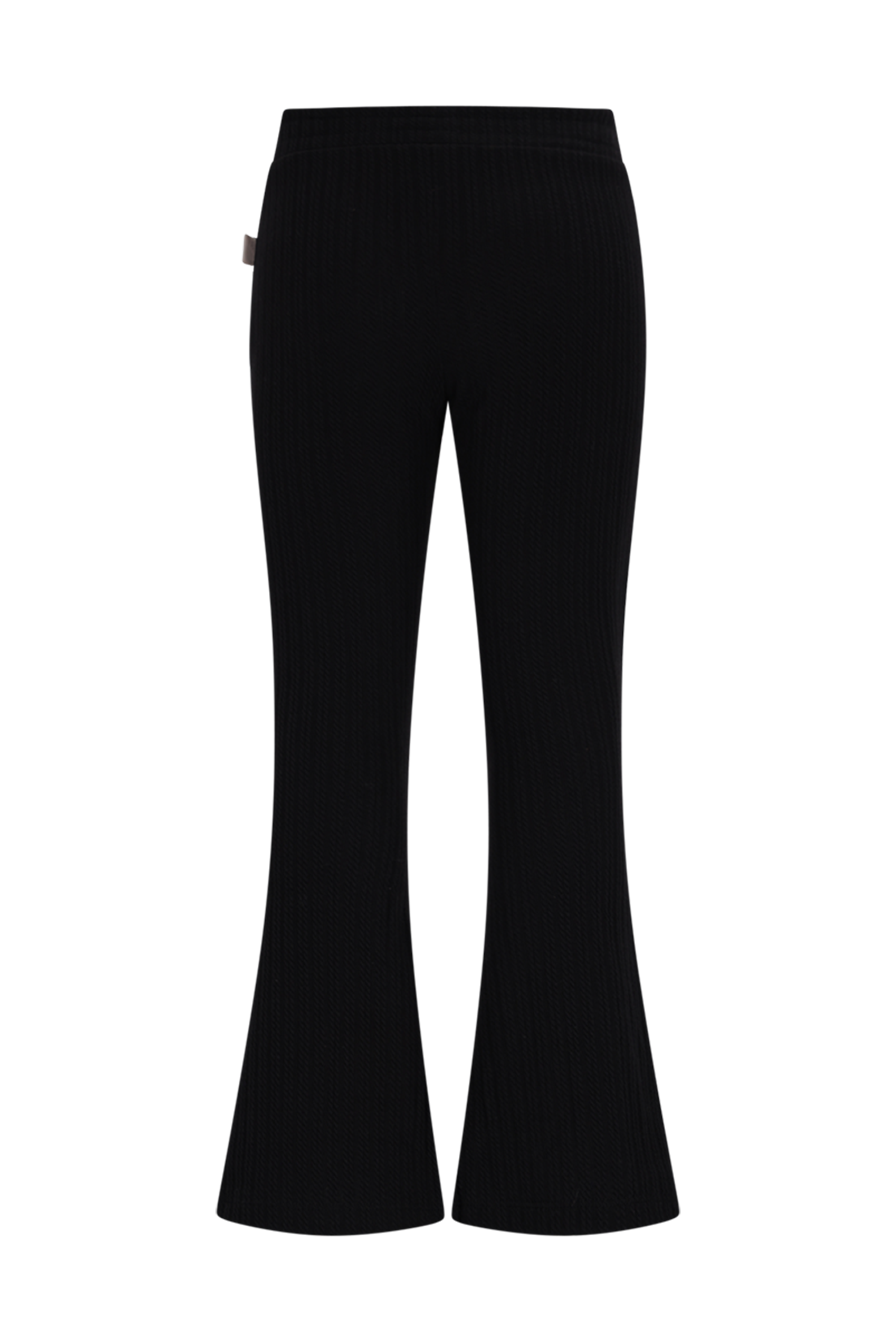 BESS flared pants -zwart-