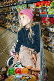 RORI glitter rok -goud-