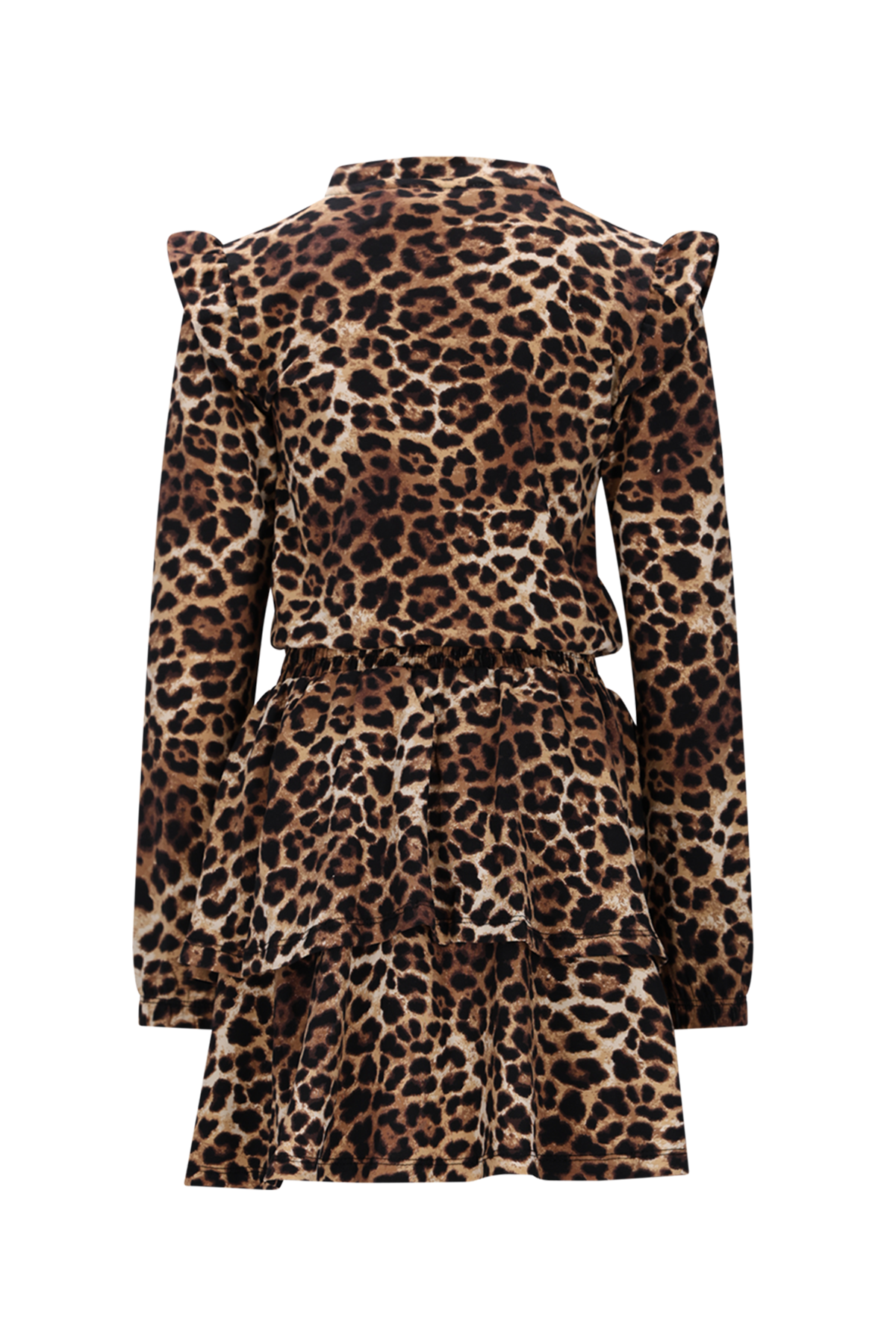 DITSU jersey jurk -luipaard-