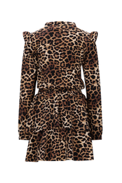 DITSU jersey jurk -luipaard-