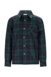 OLIVER geruit shirt -groen-