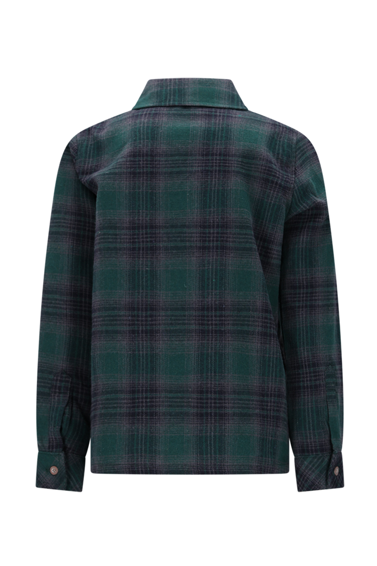 OLIVER geruit shirt -groen-