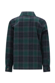OLIVER geruit shirt -groen-