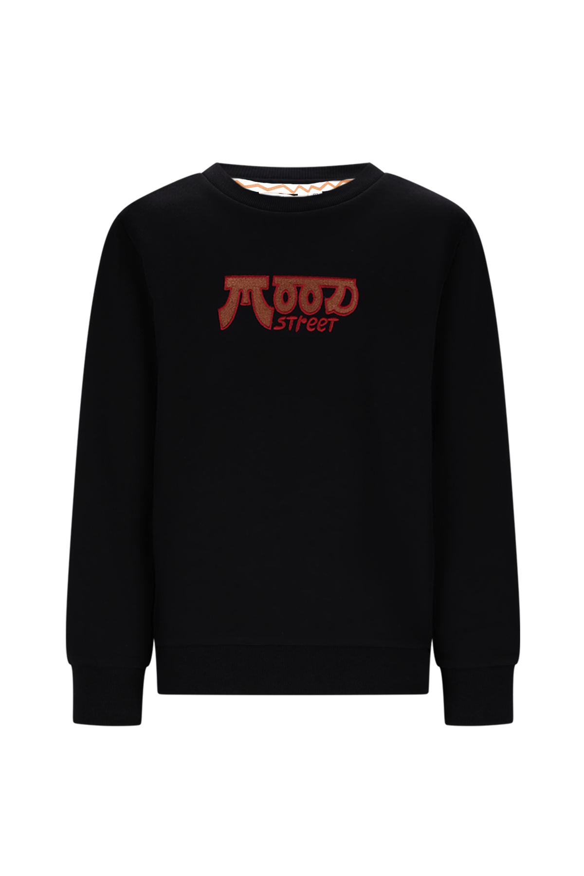 SEV fancy embro sweater -zwart-