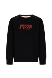 SEV fancy embro sweater -zwart-