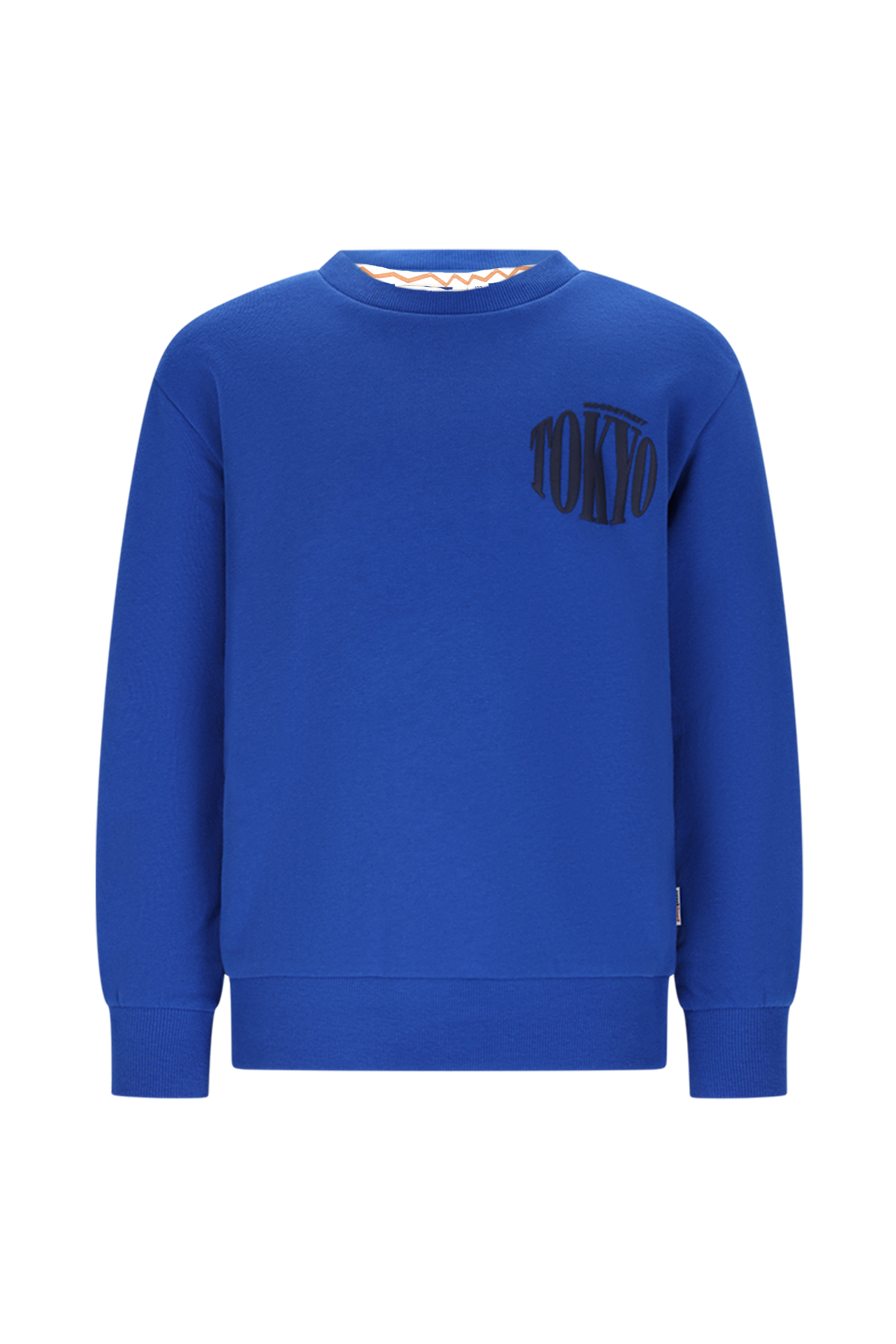 SIMON mount Fuji sweater -kobalt-