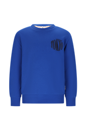 SIMON mount Fuji sweater -kobalt-
