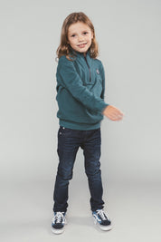 SUKI zip-up -groen-