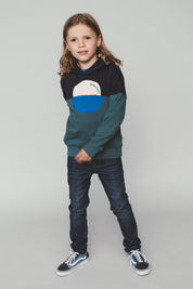 SULVY hoodie -blauw-