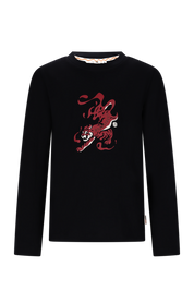 LIWEN longsleeve -zwart-