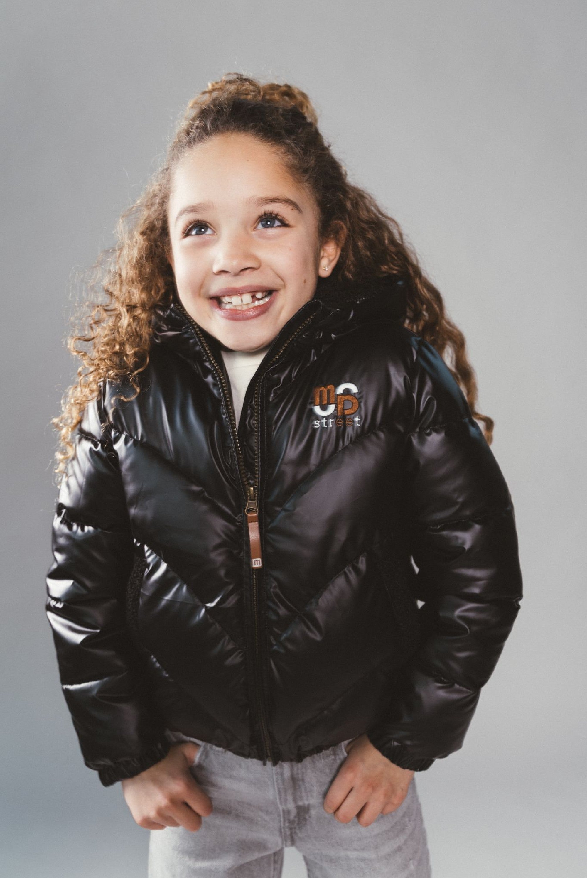 JILL gewatteerde bomber - Black
