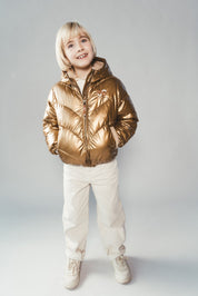 JILL gewatteerde bomber - Dark Gold