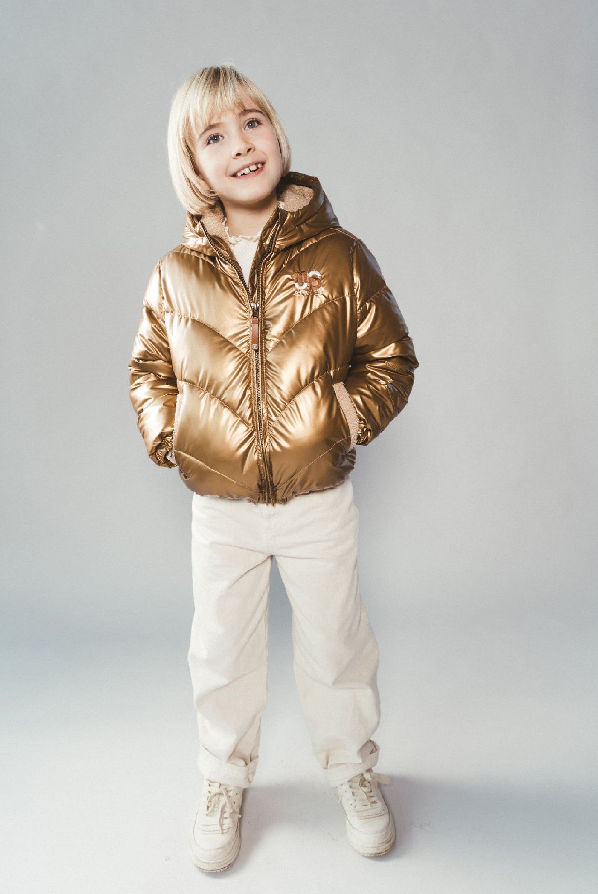 JILL gewatteerde bomber - Dark Gold