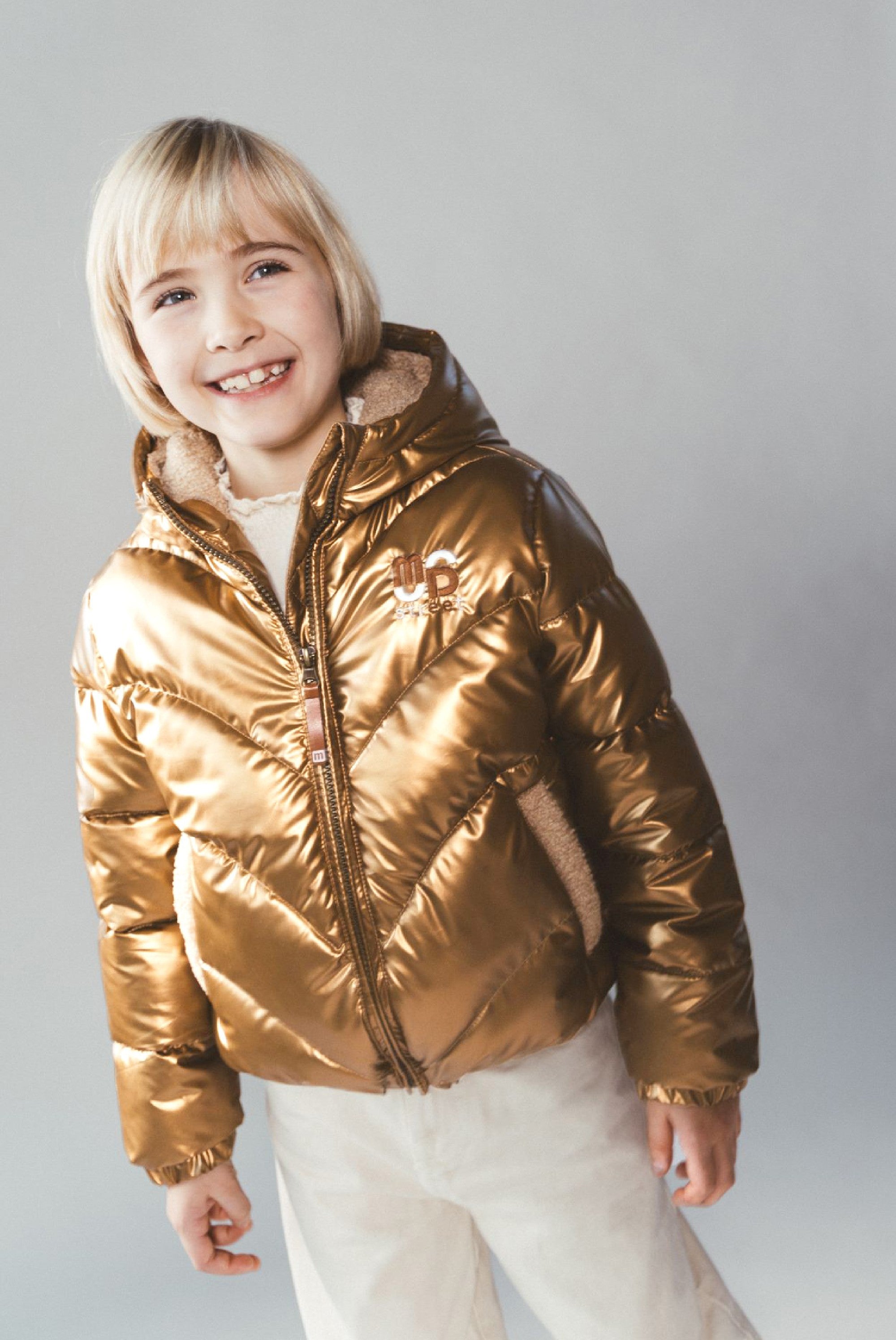 JILL gewatteerde bomber - Dark Gold