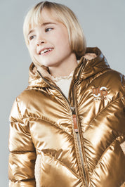 JILL gewatteerde bomber - Dark Gold