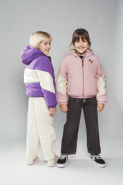 JULES multi-colour bomber - Purple