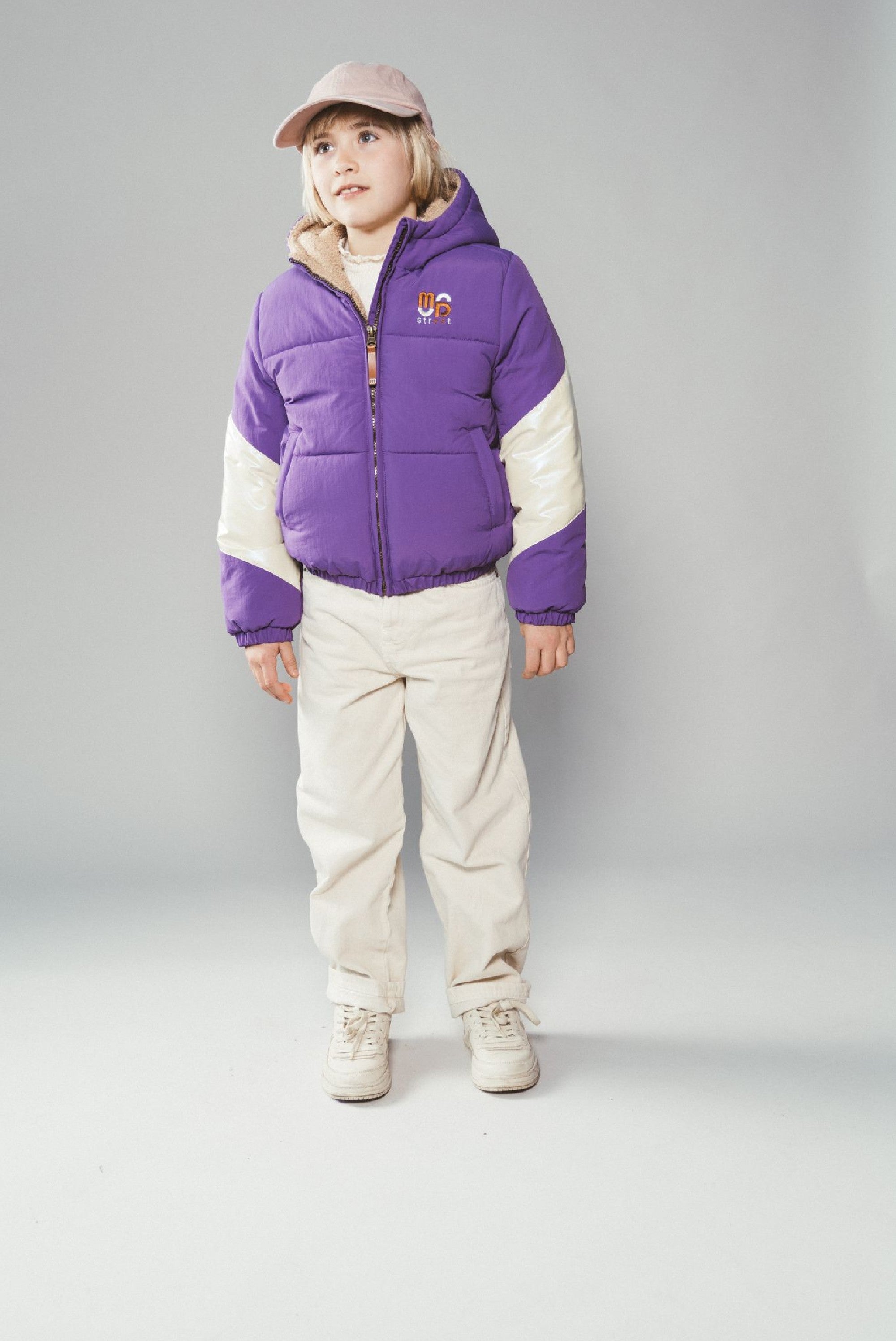 JULES multi-colour bomber - Purple
