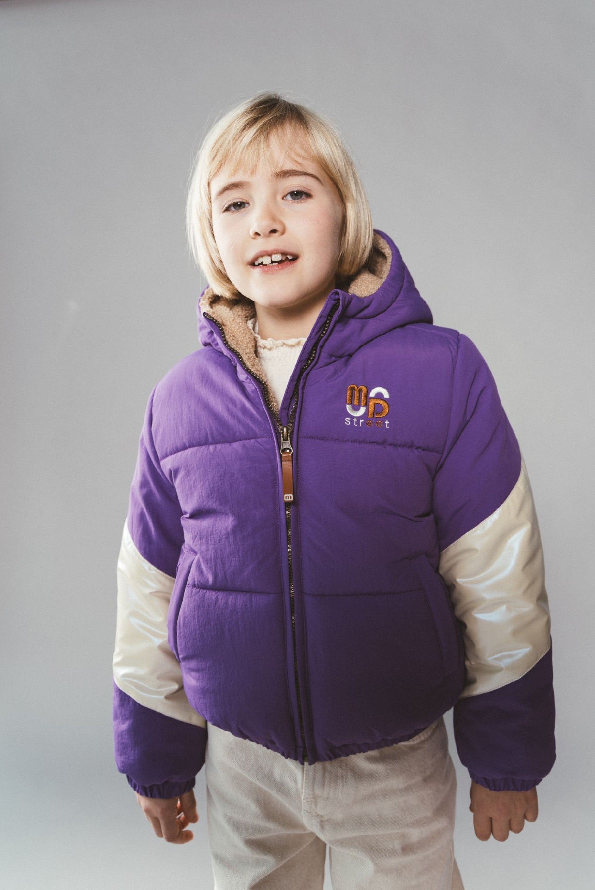 JULES multi-colour bomber - Purple