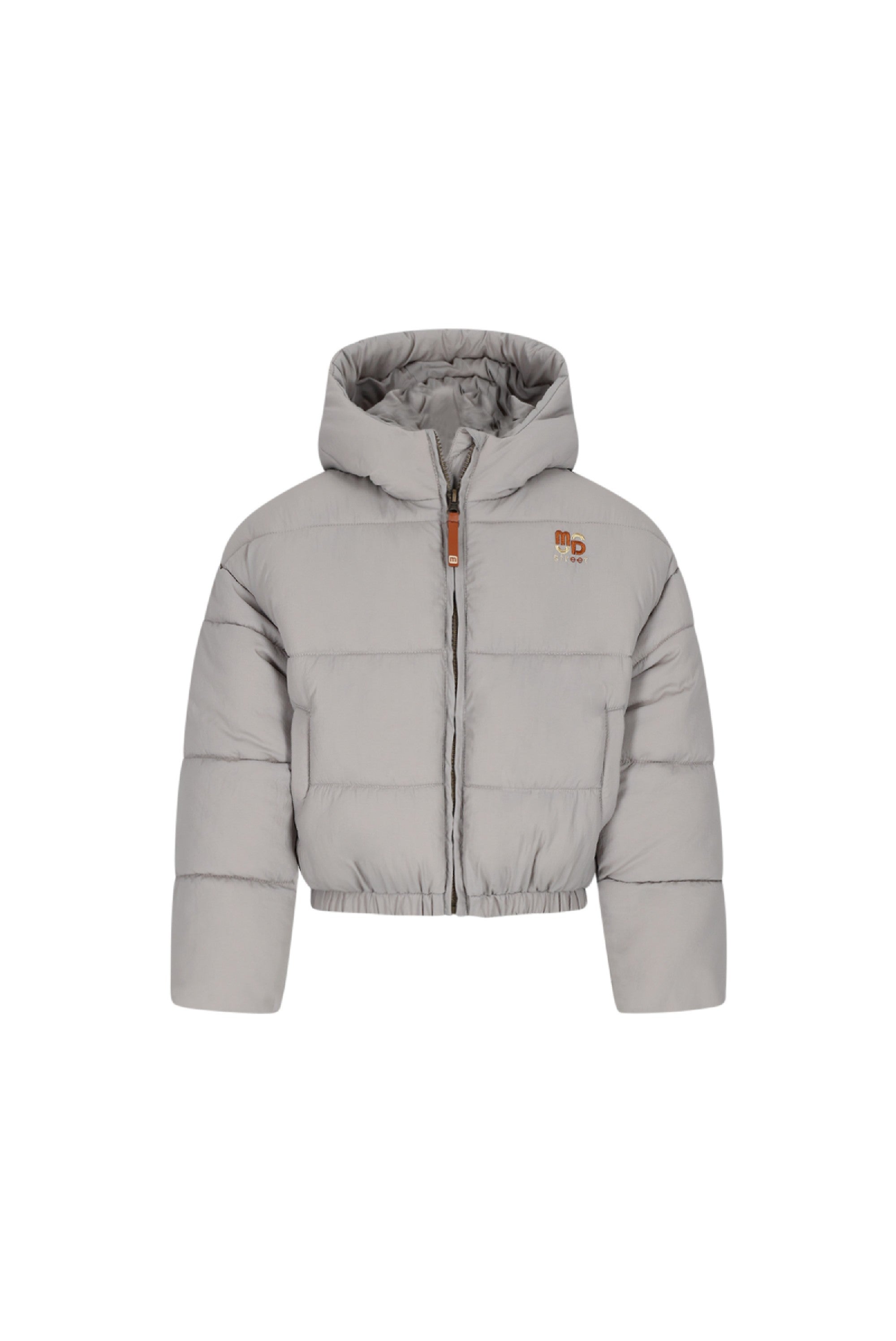 JOYA cropped bomber - Silver