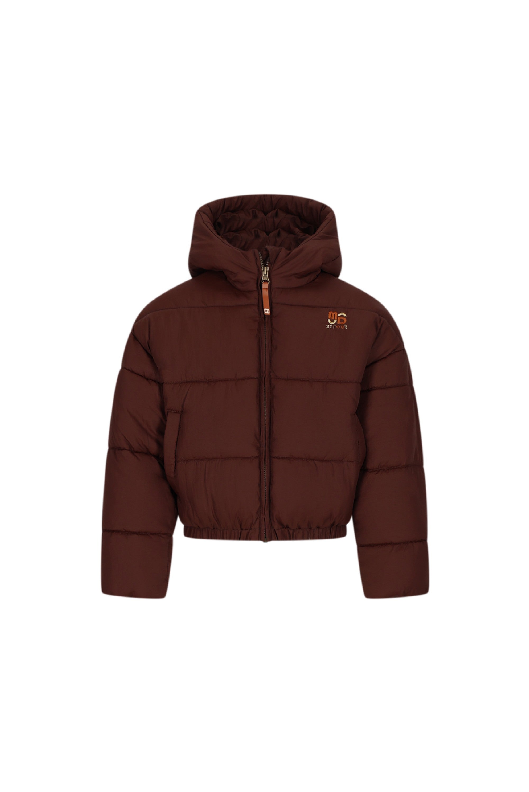 JOYA cropped bomber - Cocoa