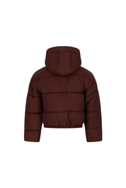 JOYA cropped bomber - Cocoa