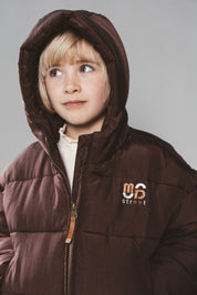 JOYA cropped bomber - Cocoa