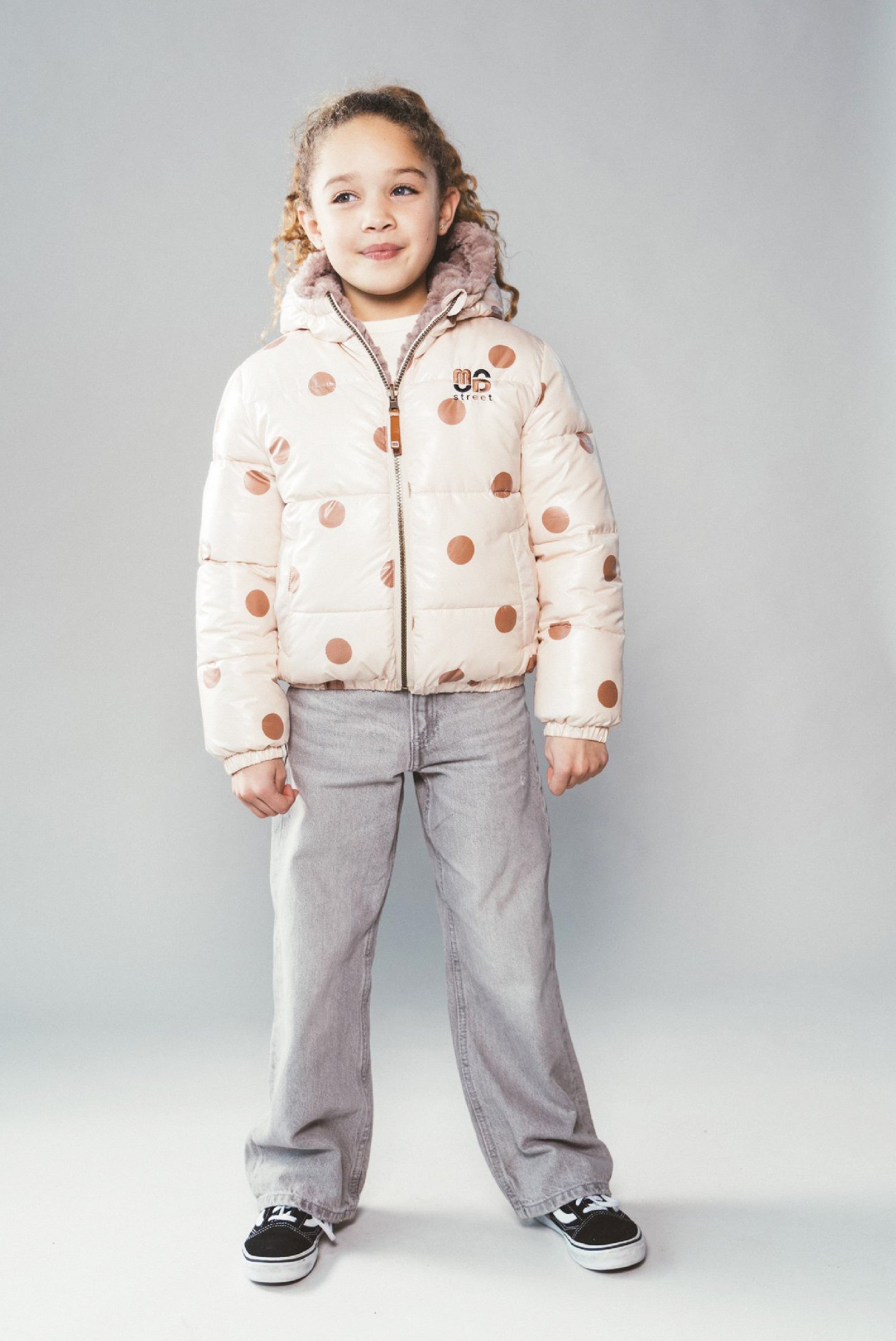 JACKIE reversible bomber - Polka Dot
