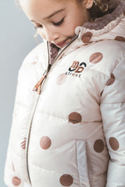 JACKIE reversible bomber - Polka Dot