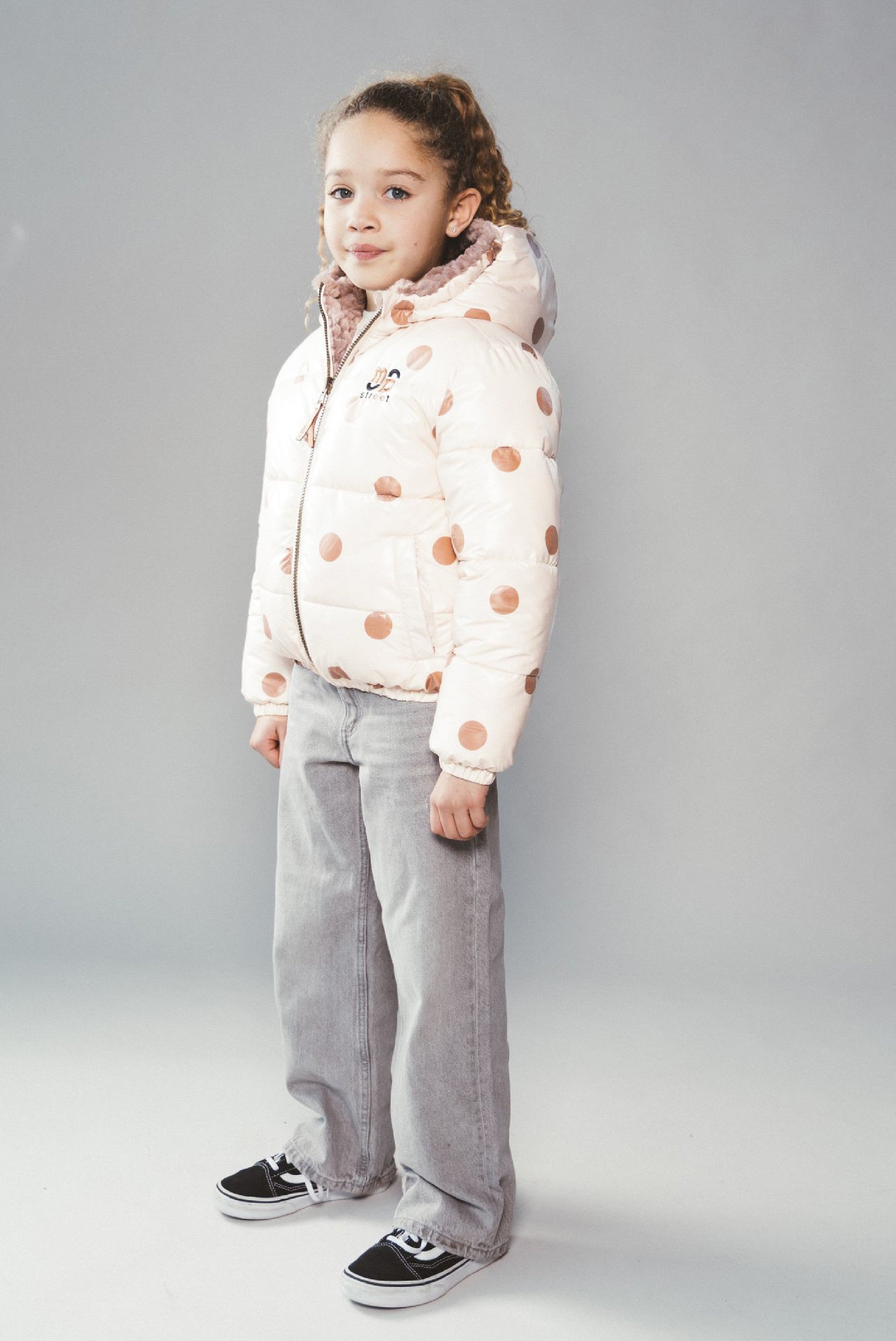 JACKIE reversible bomber - Polka Dot