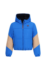 JULES multi-colour bomber - Sporty Blue