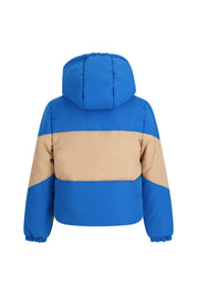 JULES multi-colour bomber - Sporty Blue